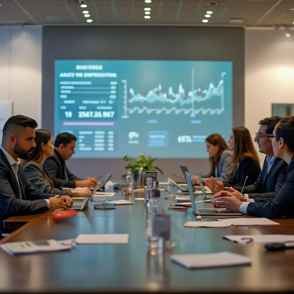 Reunión estratégica del equipo directivo